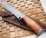 Exotic Wood Handle 14 Inch Bowie Knife