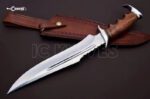 Handle Damascus Hunting Bowie knife